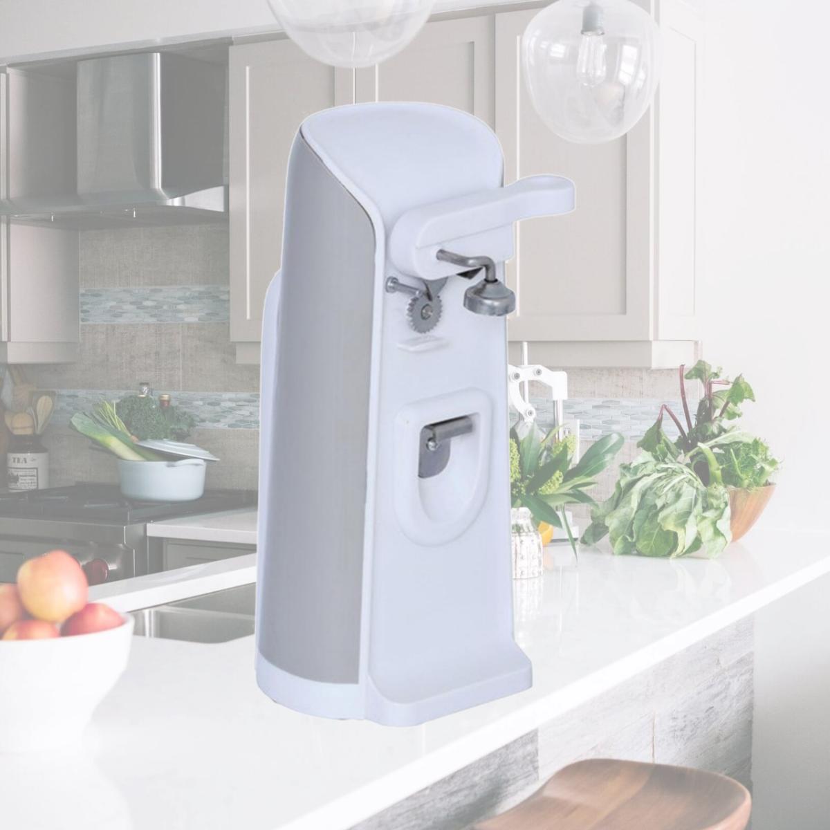 Picture of Brentwood J-30W Electric Tall Can Opener - White