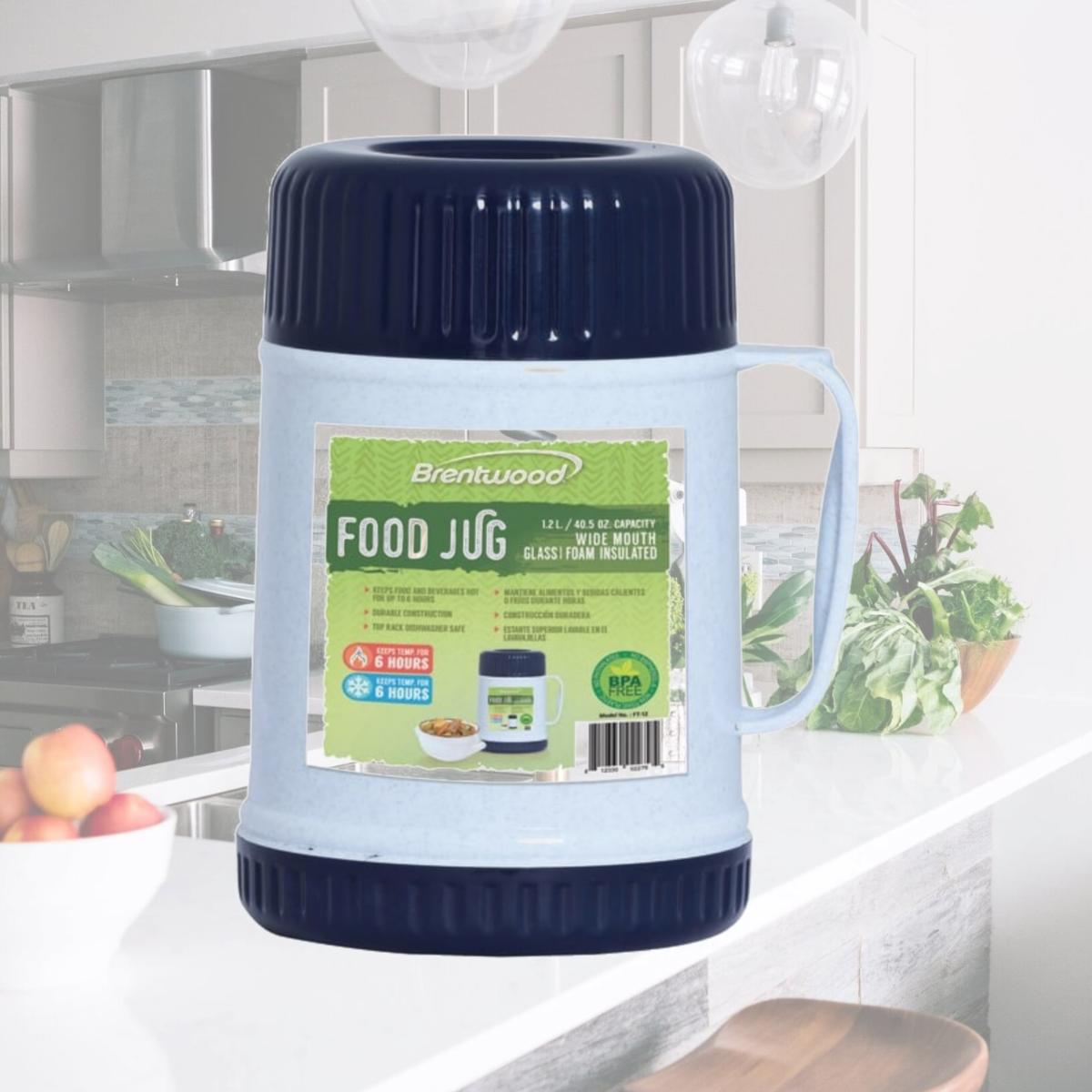 Picture of Brentwood FT-12 40.5 oz Food Jug, White