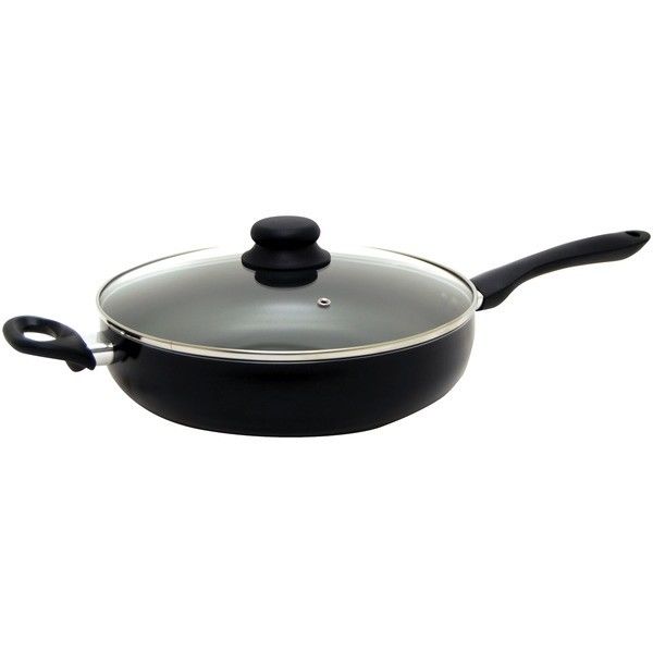 11 In. Deep Fry Pan With Lid