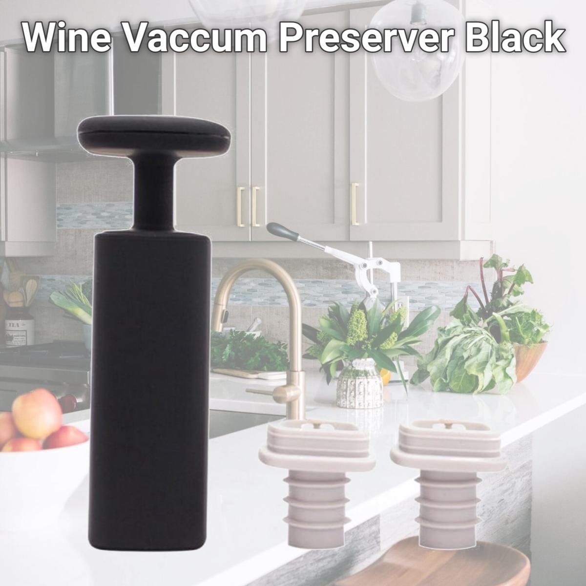 Picture of Houdini H3-013001T Wine Vaccum Preserver, Black