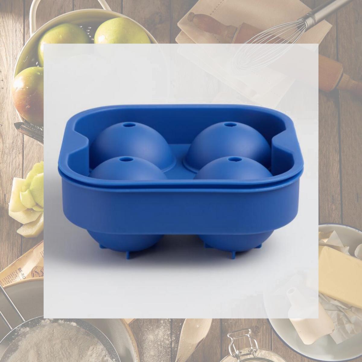Picture of Houdini H9-013501T Ice Sphere Tray, Blue