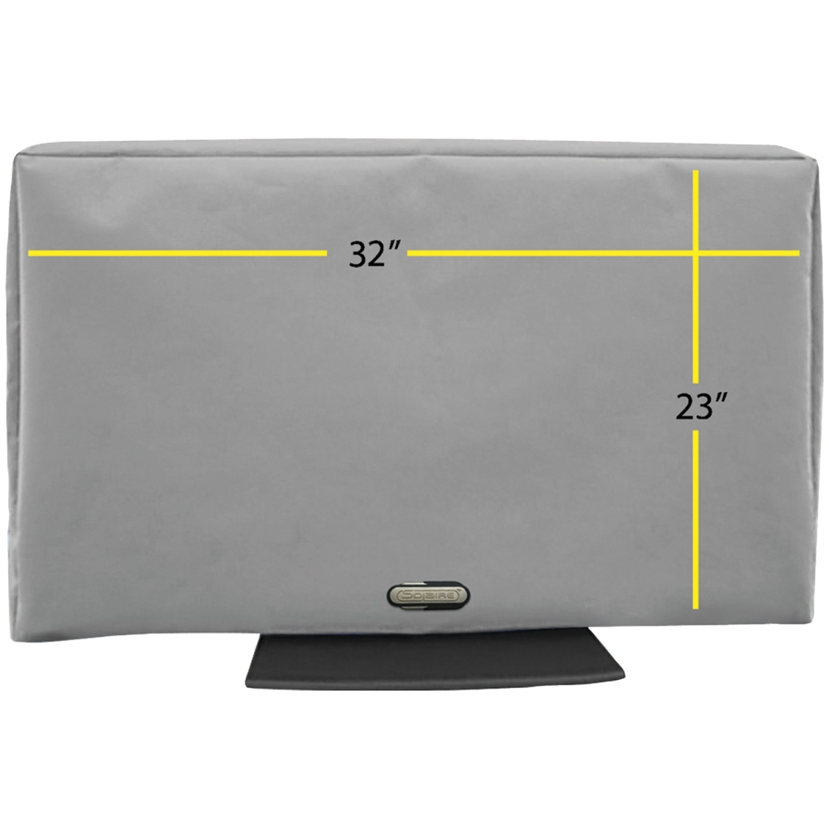 Hdysol32g2 Outdoor Tv Cover, 32-38 In. - Gray