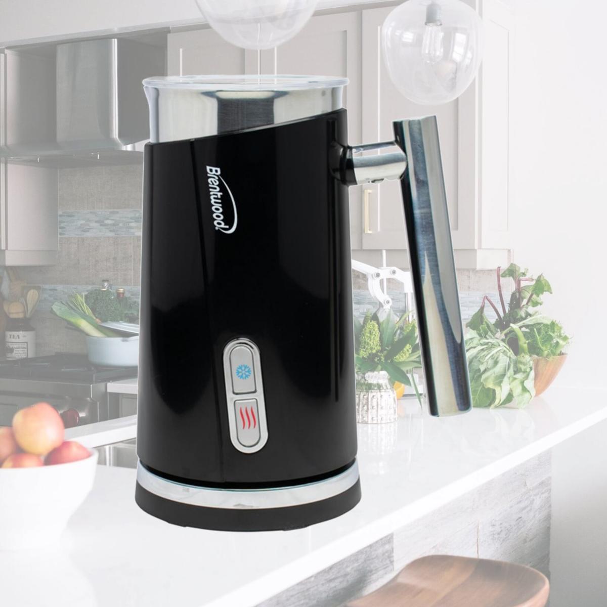 Picture of Brentwood Appliances GA-301BK 10 oz Cordless Electric Milk Frother & Warmer, Black