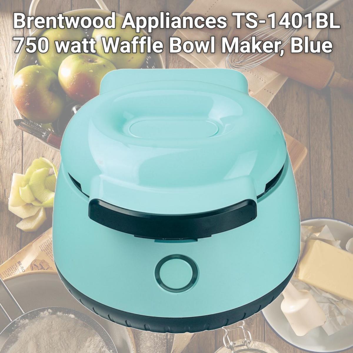 Picture of Brentwood Appliances TS-1401BL 750 watt Waffle Bowl Maker, Blue