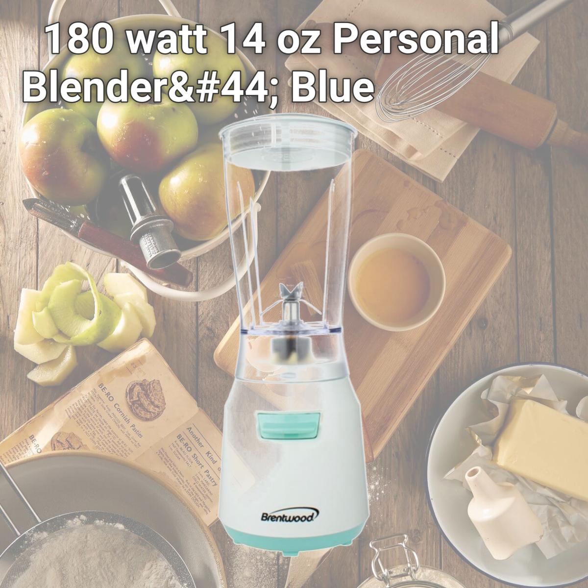 Picture of Brentwood Appliances JB-191BL 180 watt 14 oz Personal Blender, Blue