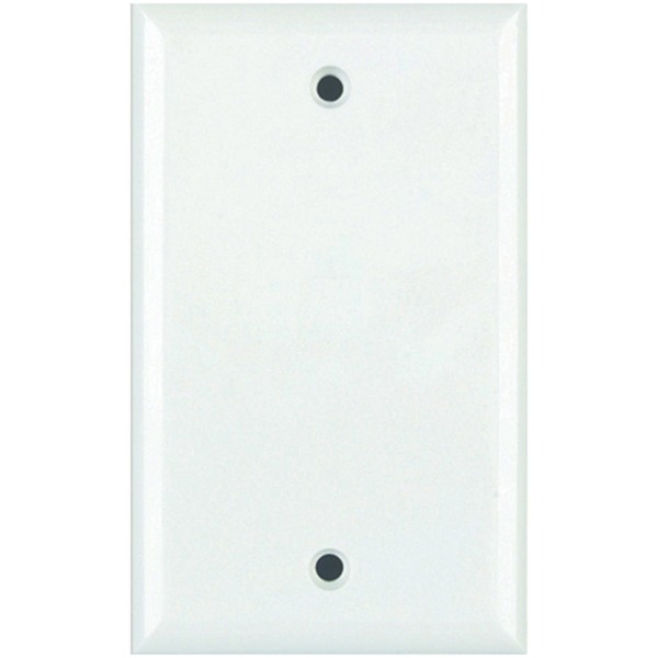 Datacomm Electronics 21-0026 Standard Blank Wall Plate, White