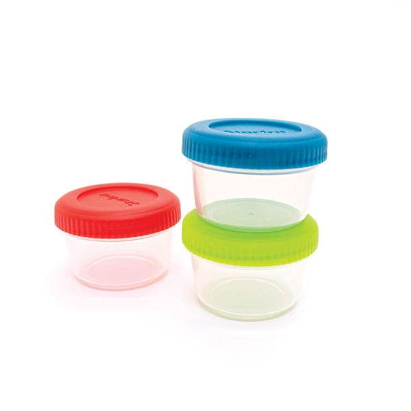 095461-004-0000 Mini Easy Lunch Containers, Multi Color - Set Of 3