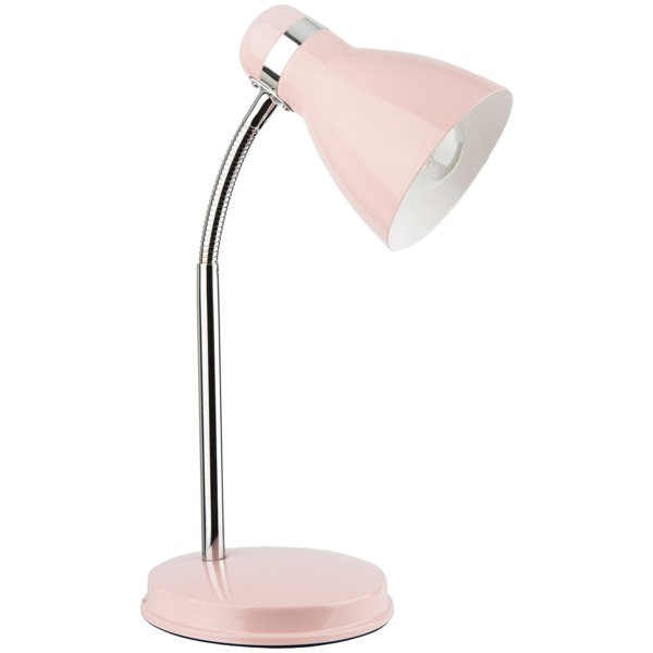 88034pk Metal Desk Lamp, Pink