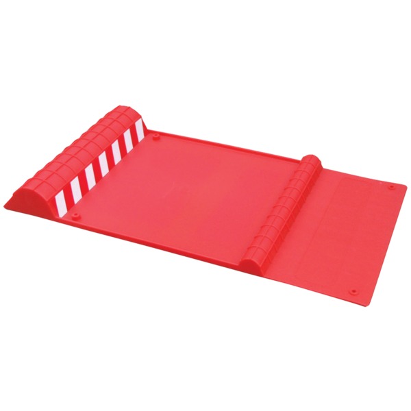 37359-rs Park Right Parking Mat, Red