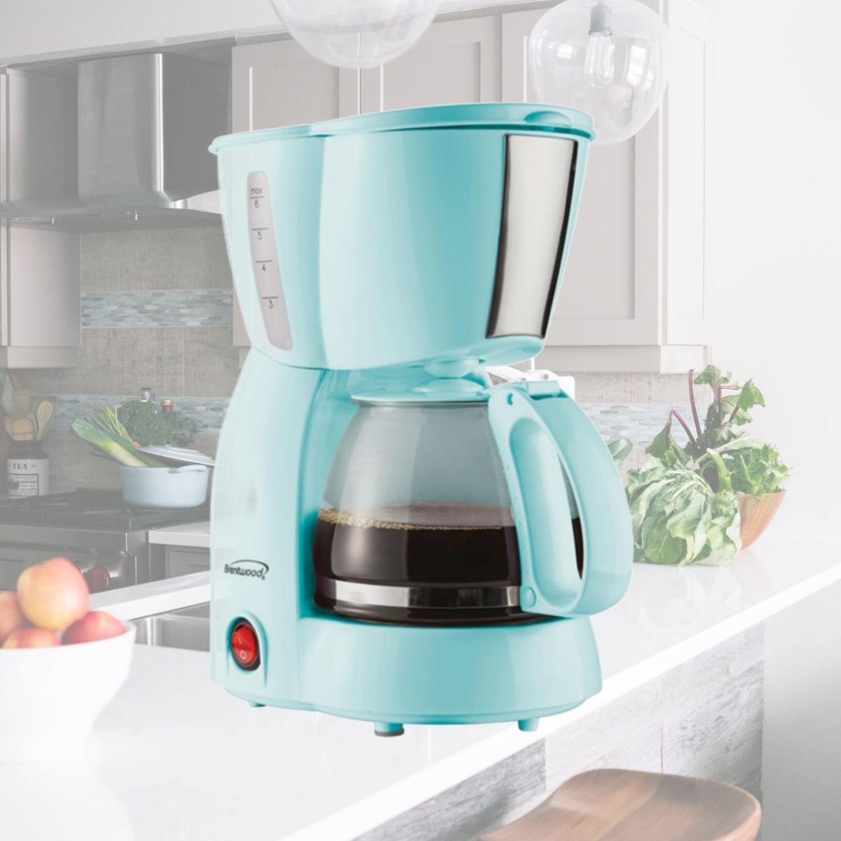Picture of Brentwood Appliances TS-213BL 4-Cup Coffee Maker, Blue
