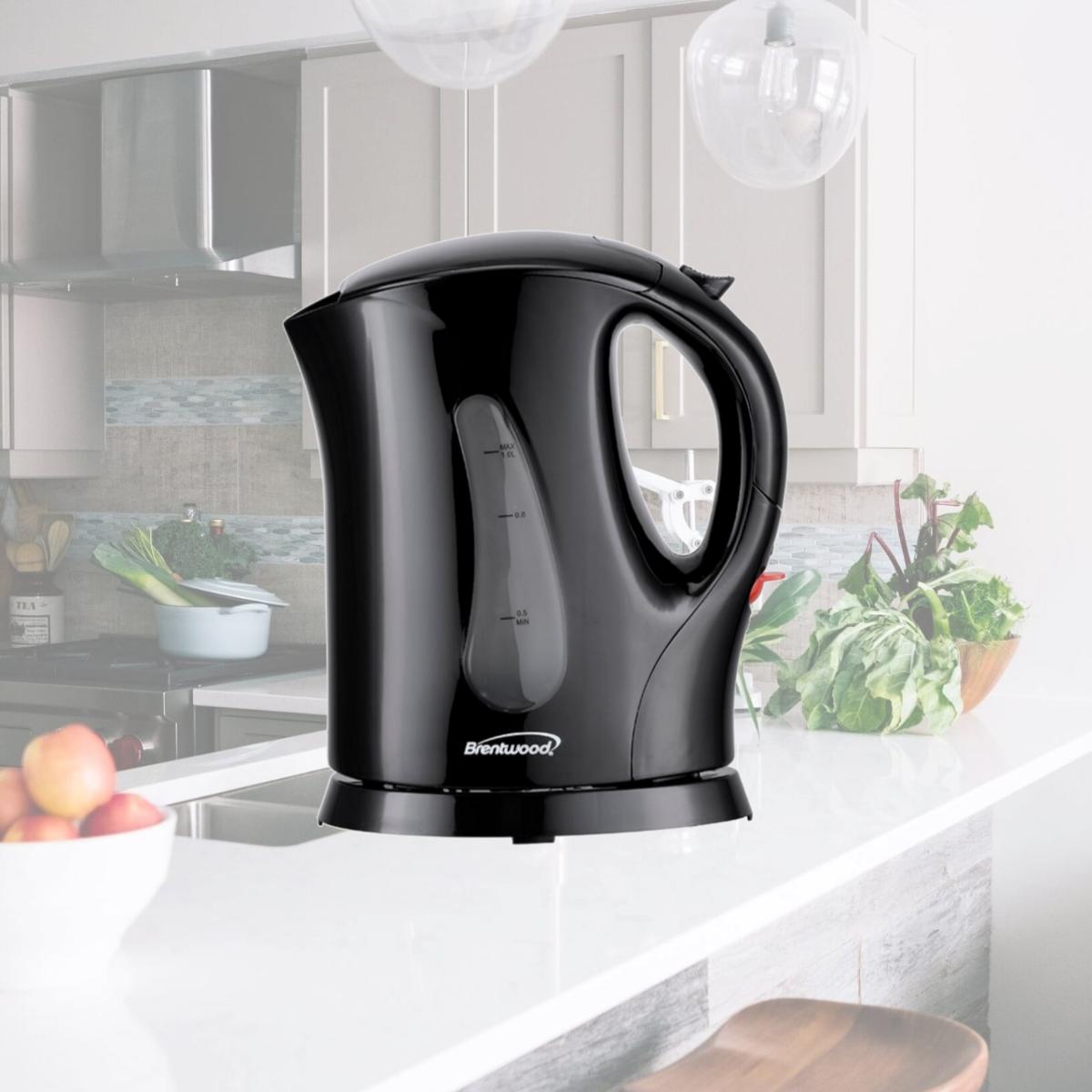 Picture of Brentwood KT-1610BK 1L Cordless Electric Kettle, Black
