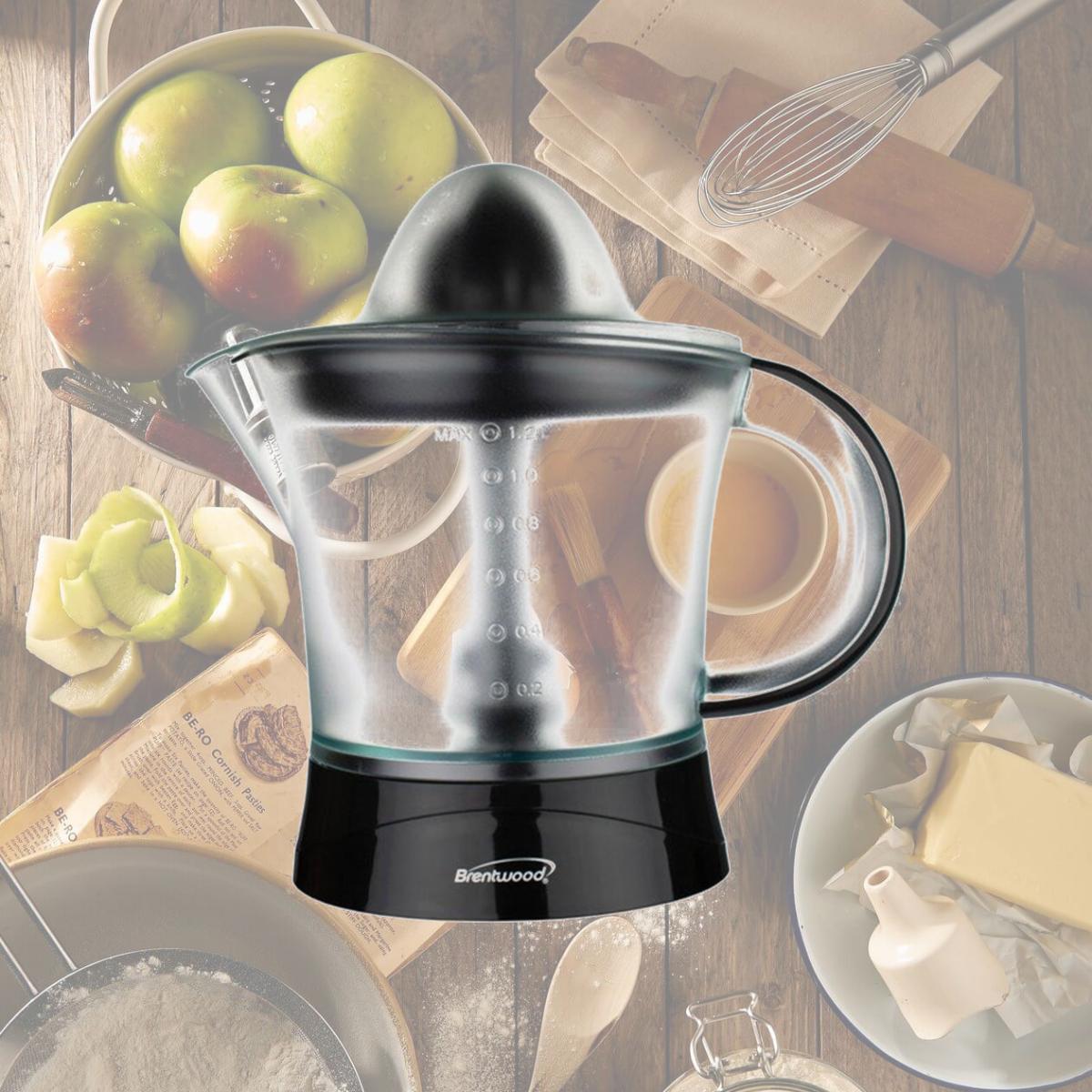 Picture of Brentwood Appliances J-17BK 40 oz Electric Citrus Juicer, Black