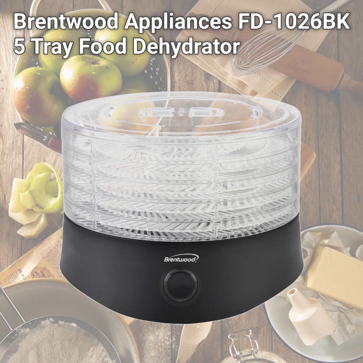 Picture of Brentwood Appliances FD-1026BK 5 Tray Food Dehydrator