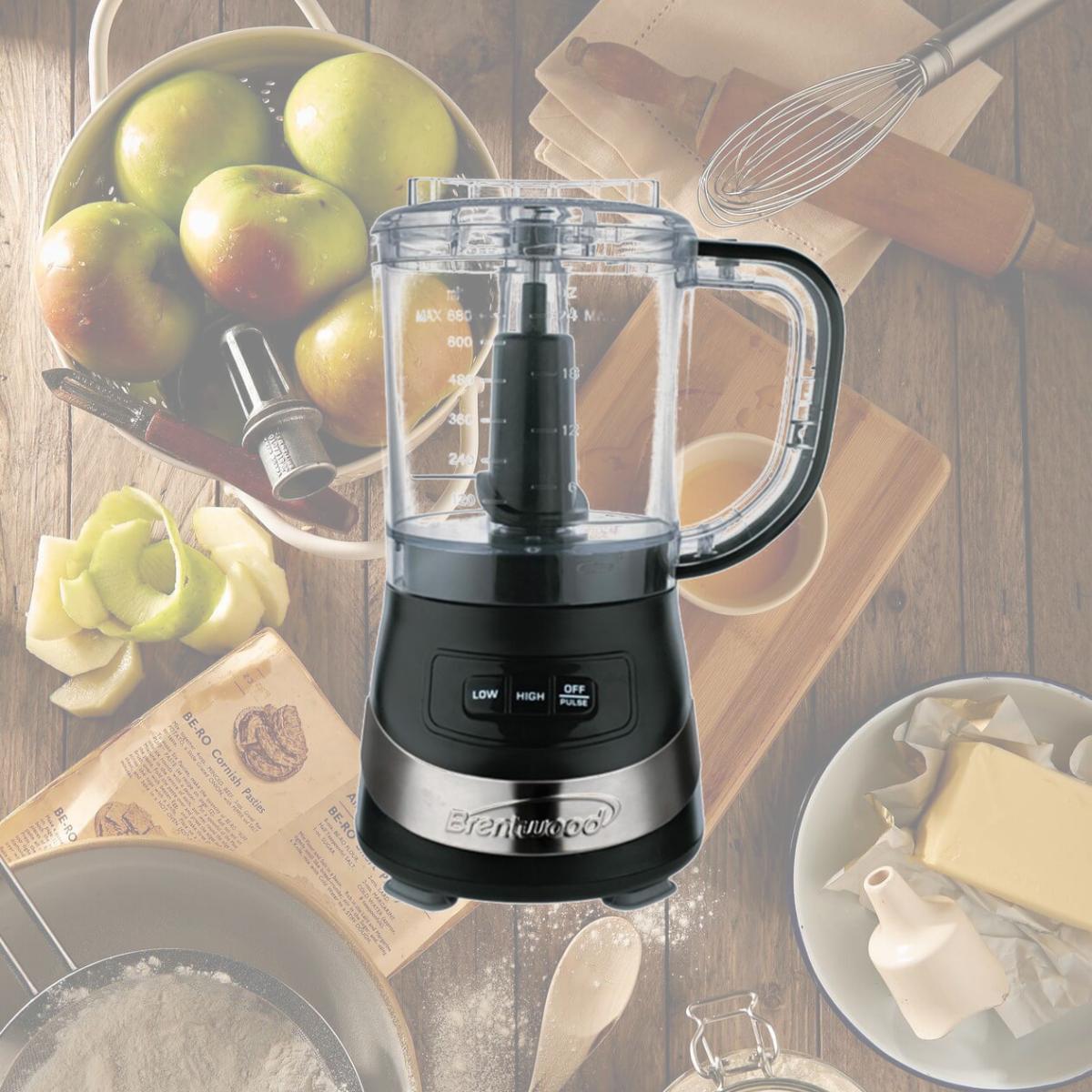 Picture of Brentwood FP-549BK 3 Cup Food Processor, Black