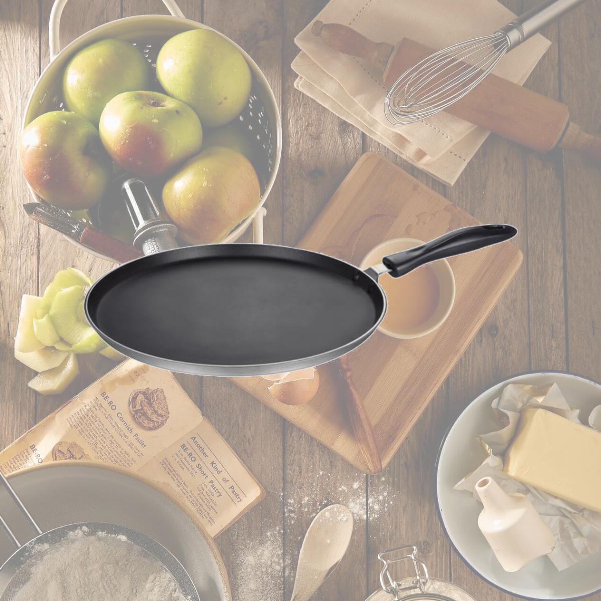 Picture of Brentwood Appliances BRG-2900 11.5 in. Nonstick Aluminum Round Griddle Pan, Black