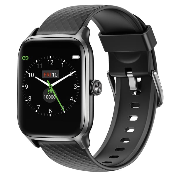  843785125403 EW1 Bluetooth Smart Watch, Black & Gray