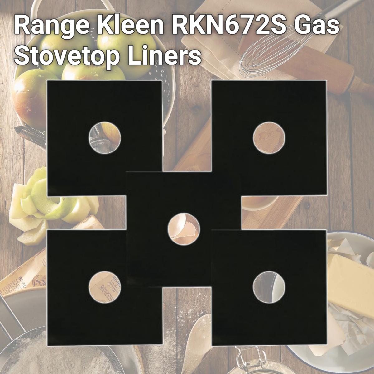 Picture of Range Kleen RKN672S Gas Stovetop Liners