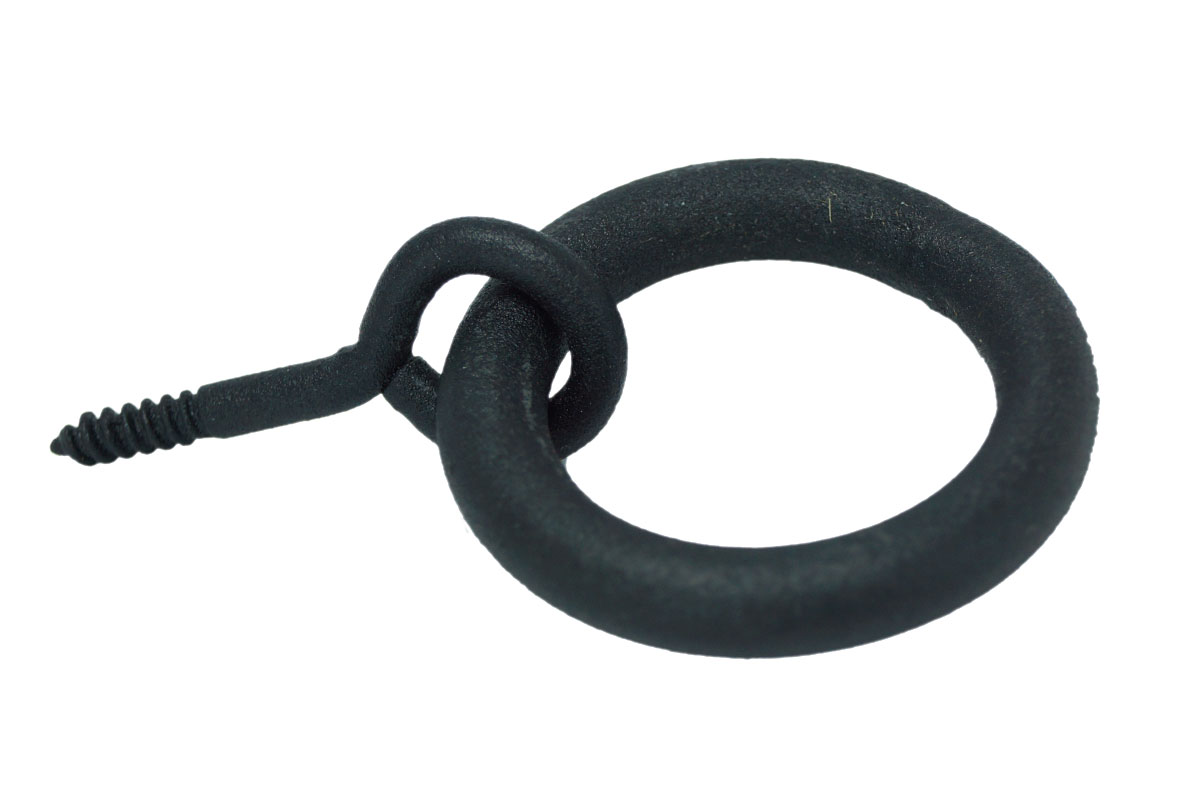 30-14-88449 Shutter Pull Ring With Attached Screw, Black