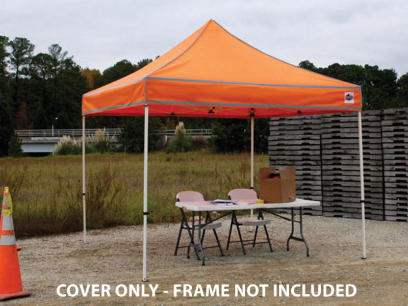Fst10hv Festival Instant Shelter Replacement Top, High Vis Orange - 10ft 420d