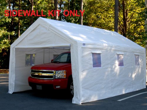 Sidewall Kit With Flaps And Bug Screen - 10 X 20 Ft.