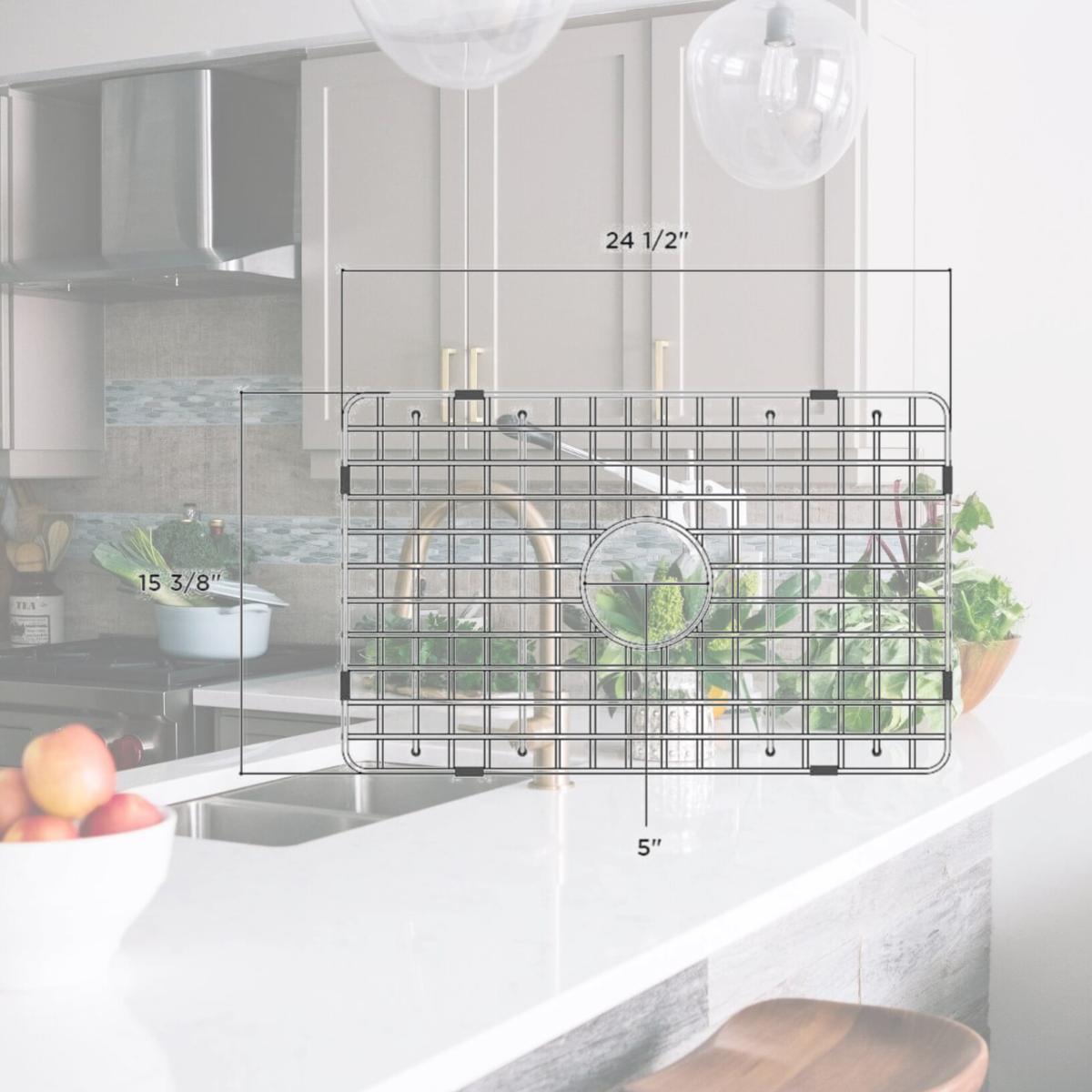 Picture of LaToscana SSG-LTW2718 Sink Bottom Grid