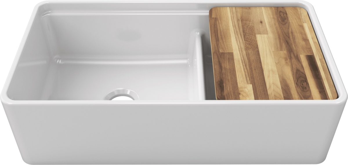 Picture of LaToscana LCB1813A Ash Wood Cutting Board for LaToscana Fireclay Sink LDL3619W