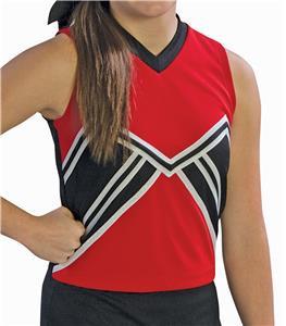 Ut60 -redblk-ys Ut60 Youth Spirit Uniform Shell, Red With Black - Small
