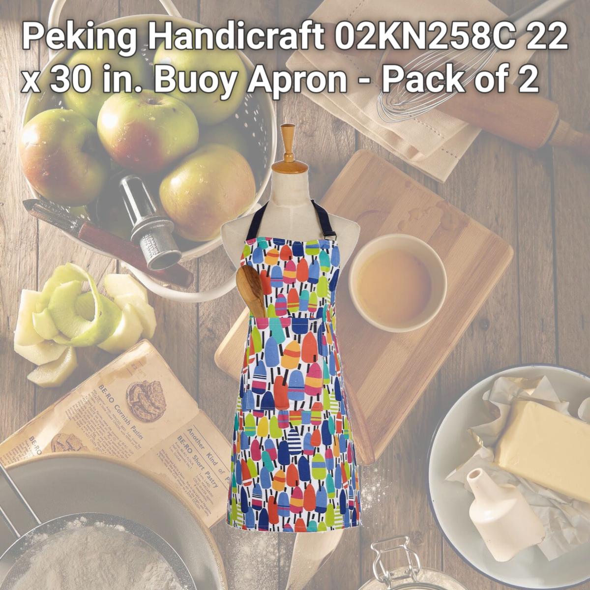 Picture of Peking Handicraft 02KN258C 22 x 30 in. Buoy Apron 