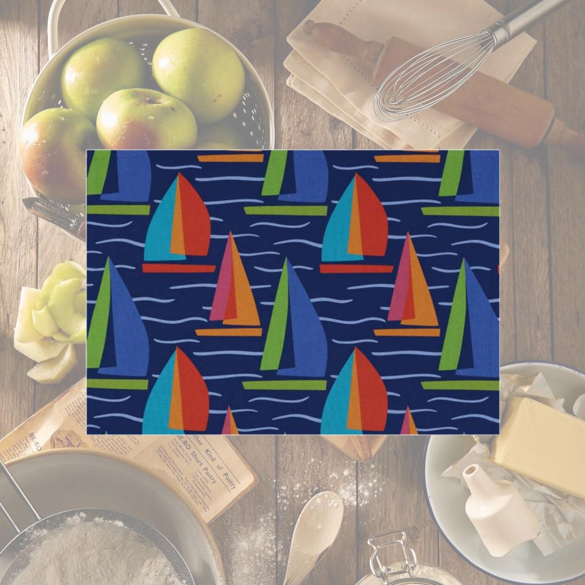 Picture of Peking Handicraft 07KN362C20OB 14 x 20 in. Full Sail Placemat, Multi Color 