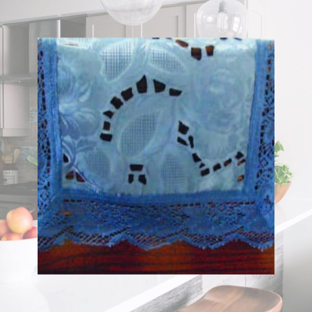 Picture of Peking Handicraft 082742ABL72OB 16 x 72 in. Poly Cutwork & Embroidered Lace Runner, Multi Color