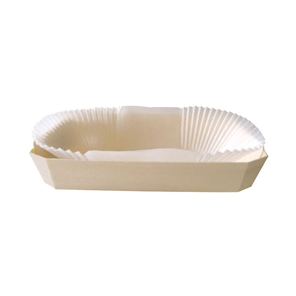 210nbake102 16 Oz Wooden Baking Mold - 7.4 X 4.1 X 1.5 In.