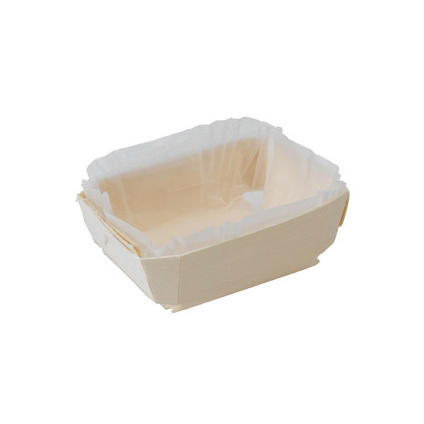 210nbake104 16 Oz Wooden Baking Mold - 7.3 X 3.1 X 1.6 In.