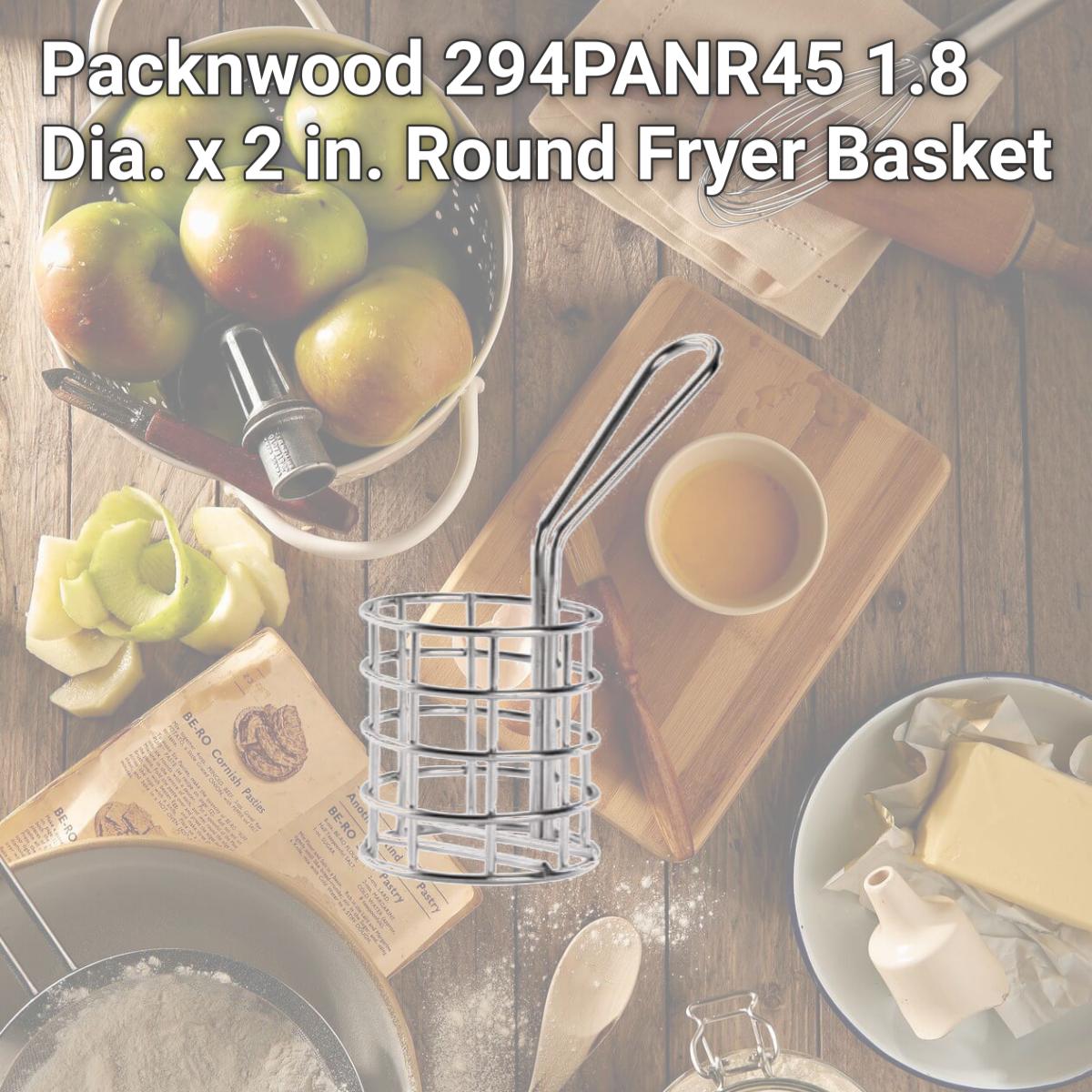 Picture of Packnwood 294PANR45 1.8 Dia. x 2 in. Round Fryer Basket