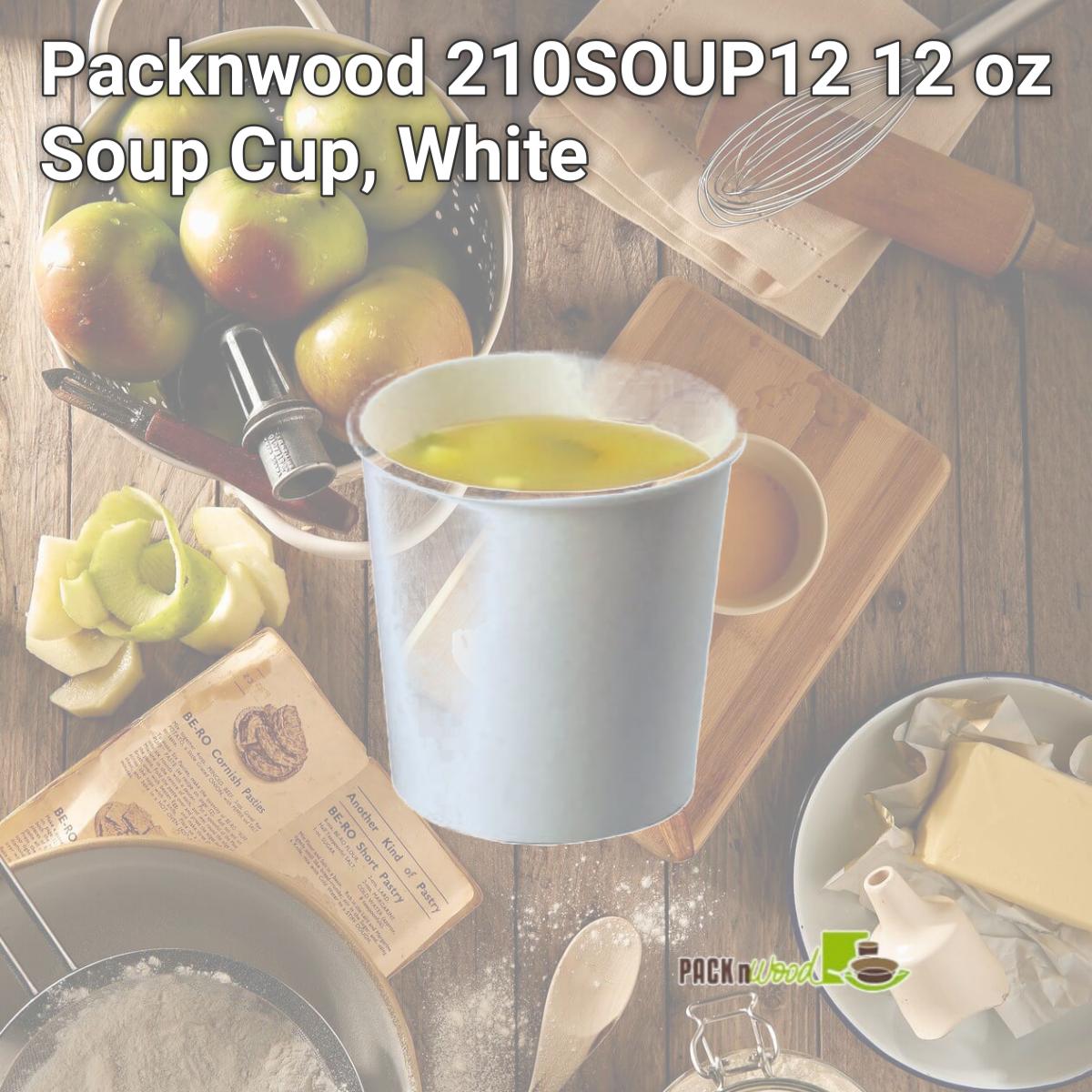 Picture of Packnwood 210SOUP12 12 oz Soup Cup, White