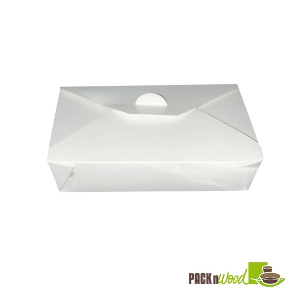 210bio202 Meal Box, White - 8.66 X 6.3 X 1.96 In.
