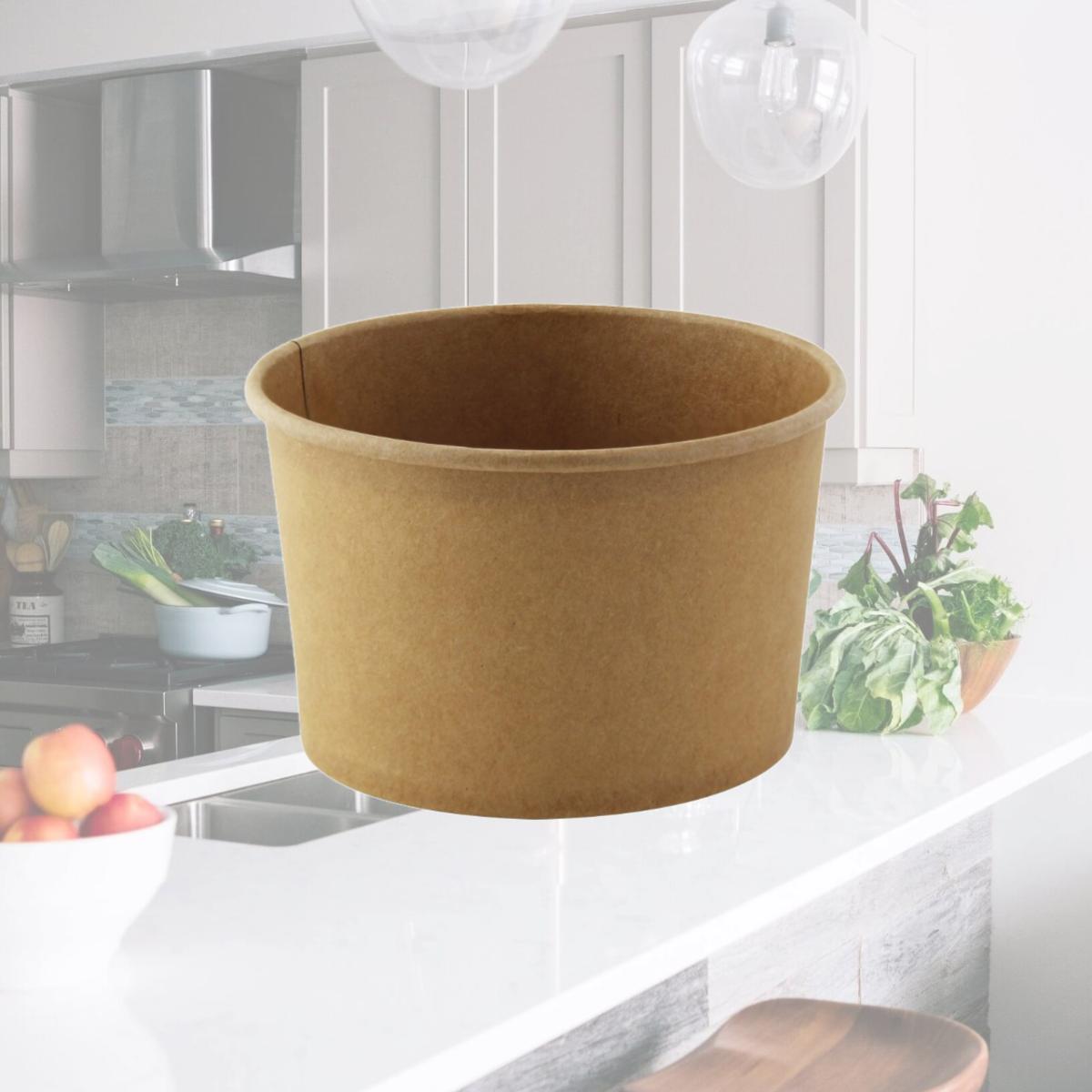 Picture of Packnwood 210DELIK16K 16 oz Deli Kraft Container