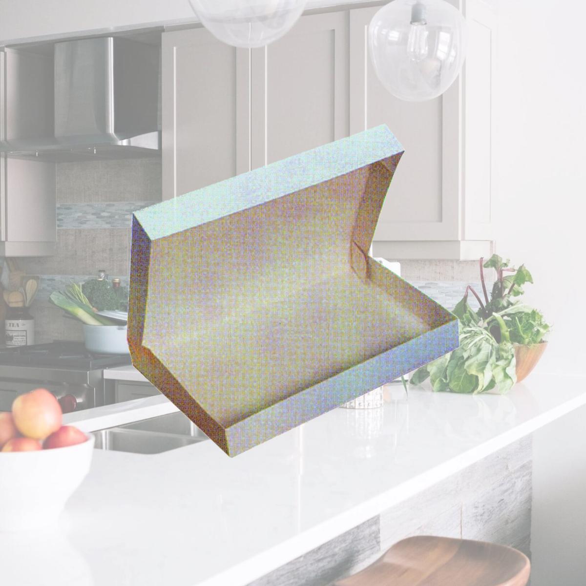 Picture of Packnwood 209BL2820 2.36 x 7.87 x 11.02 in. White Cardboard Lunch Box