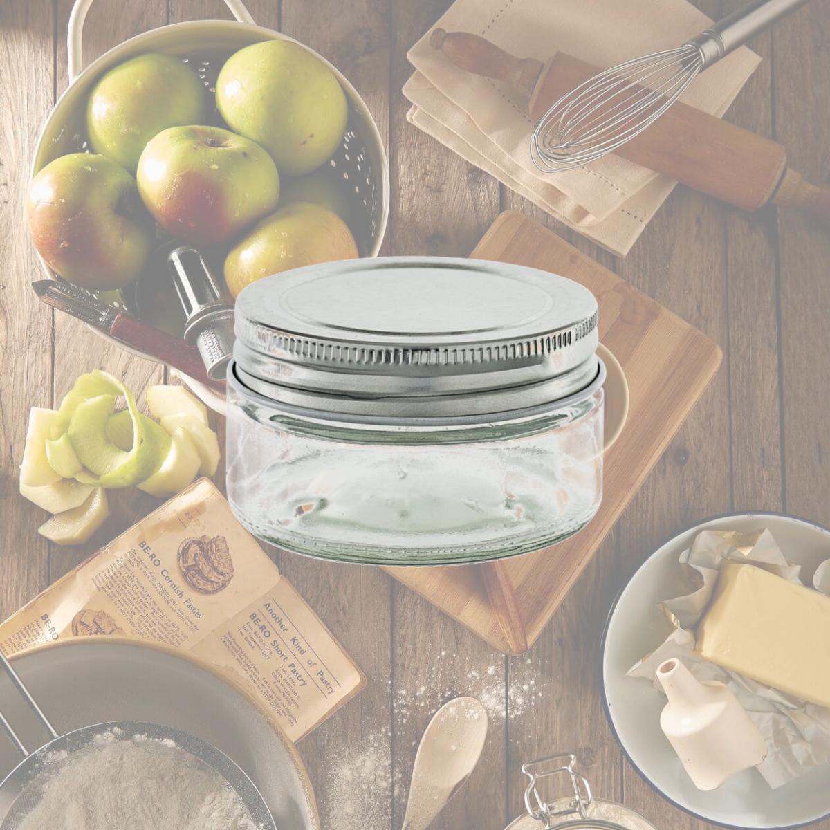 Picture of Packnwood 294VBOC101 3.3 oz 2.75 x 2.9 x 1.69 in. Round Reusable Jar Glass with Aluminum Cap - 20 Piece
