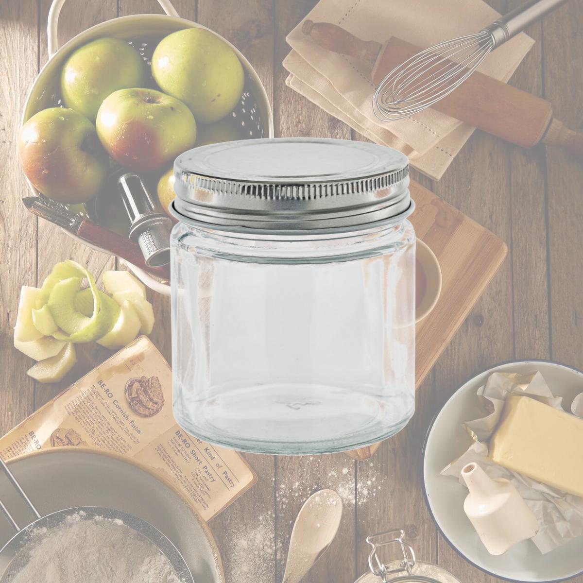 Picture of Packnwood 294VBOC251 8.4 oz 2.75 x 2.91 x 3.26 in. Round Reusable Jar Glass with Aluminum Cap - 20 Piece