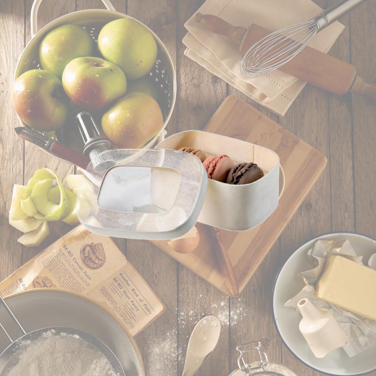 Picture of PacknWood 210MACINS3 Small Rectangular Macaron Insert 3 Macarons - 3.6 x 2.6 X0.7 In- Pack Of 300
