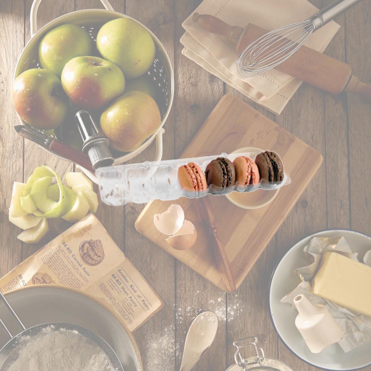 Picture of PacknWood 210MACINS7 Long Clear Insert 7 Macarons - 8.4 x 2.4 x 0.8 In- Pack Of 150