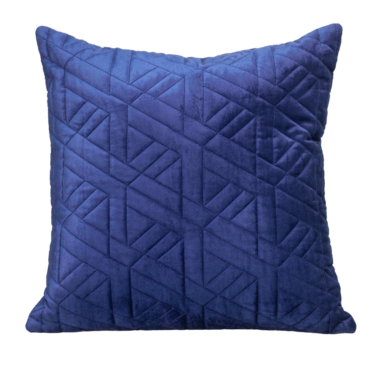 PILL21398P Delta Transitional Blue Square Throw Pillow
