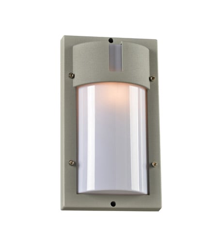 Jedd Silver Exterior Wall Light - Large