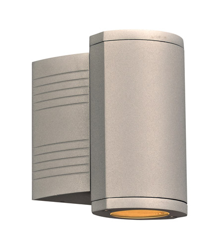 Lenox-i Silver Led Exterior 1 Wall Light