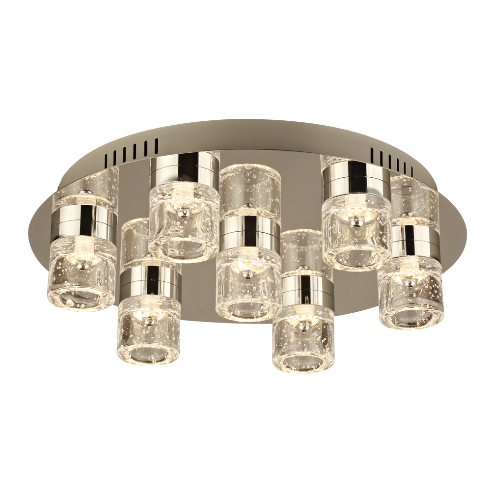 4.5 X 26 In. Yoki Contemporary Polished Chrome Led Ceiling Light Fixture