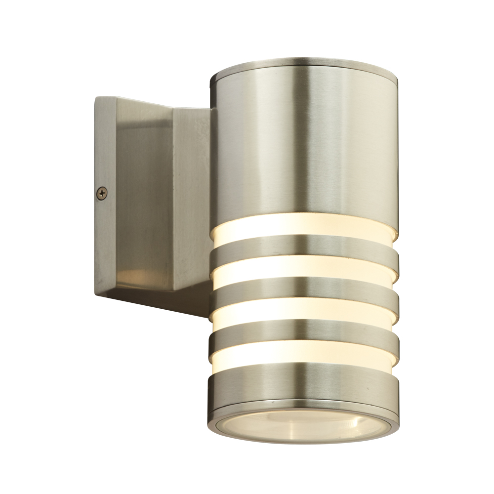 8 X 4.75 In. Decker 1-light Led Exterior Wall Light, Bronze Aluminium