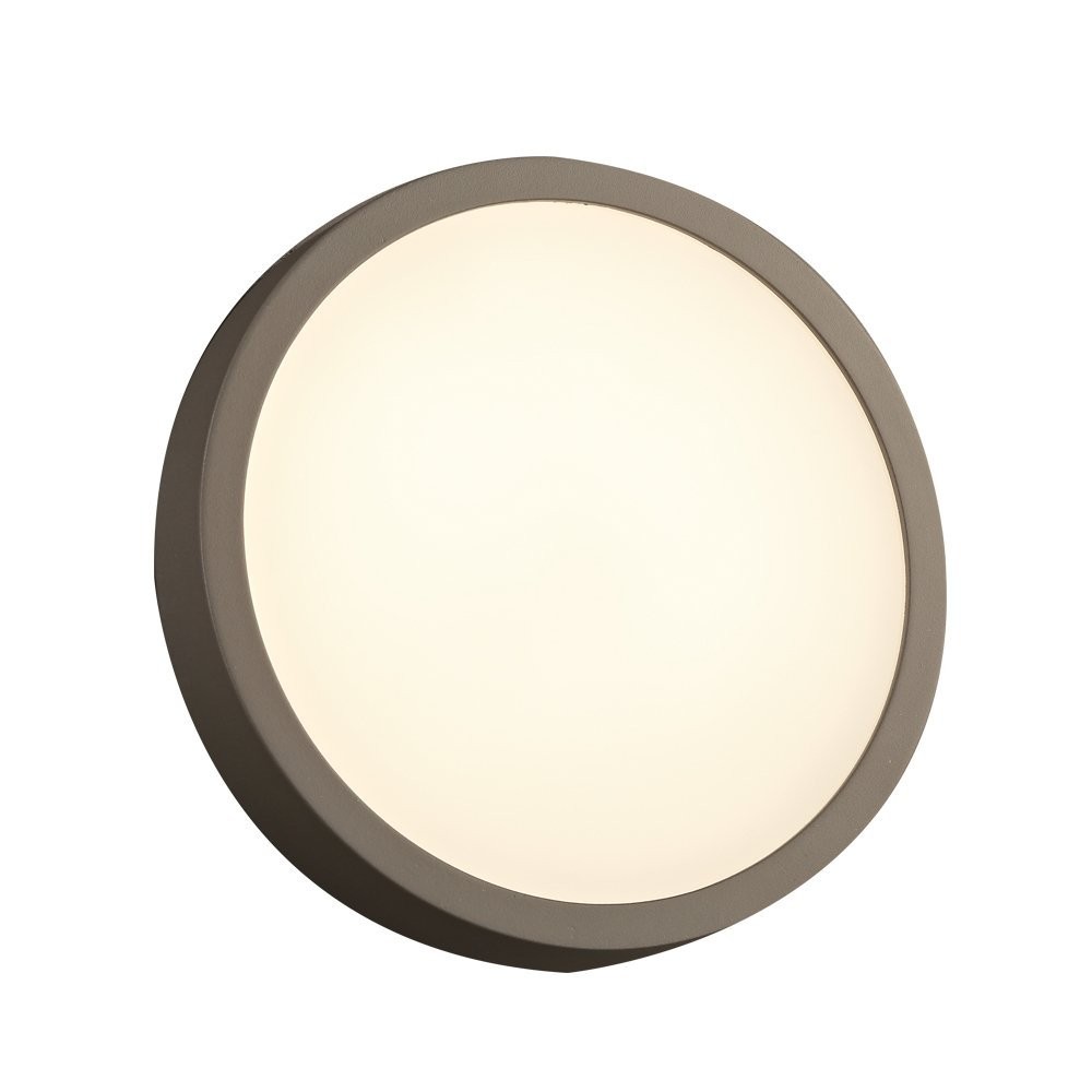 18w One Bronze Exterior Light Aluminium From The Olivia Collection, Bronze