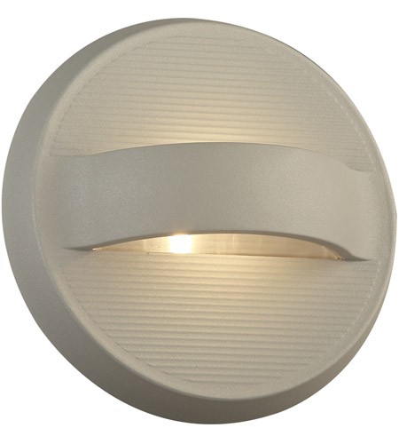 2262sl 7w One Silver Exterior Light From The Taitu Collection Aluminium, Silver
