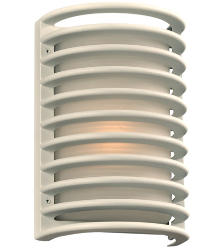 2038whled Sunset 1-light Outdoor Fixture Light, White