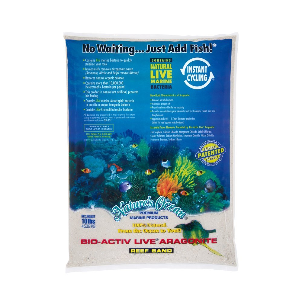 029618 Natures Reef Sand, White - Pack Of 2